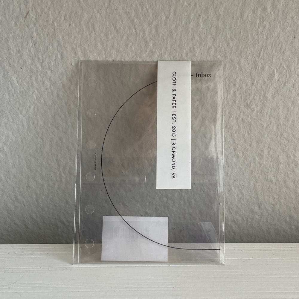 Cloth & Paper Inbox Dashboard | Pocket Rings - Picture 2 of 3